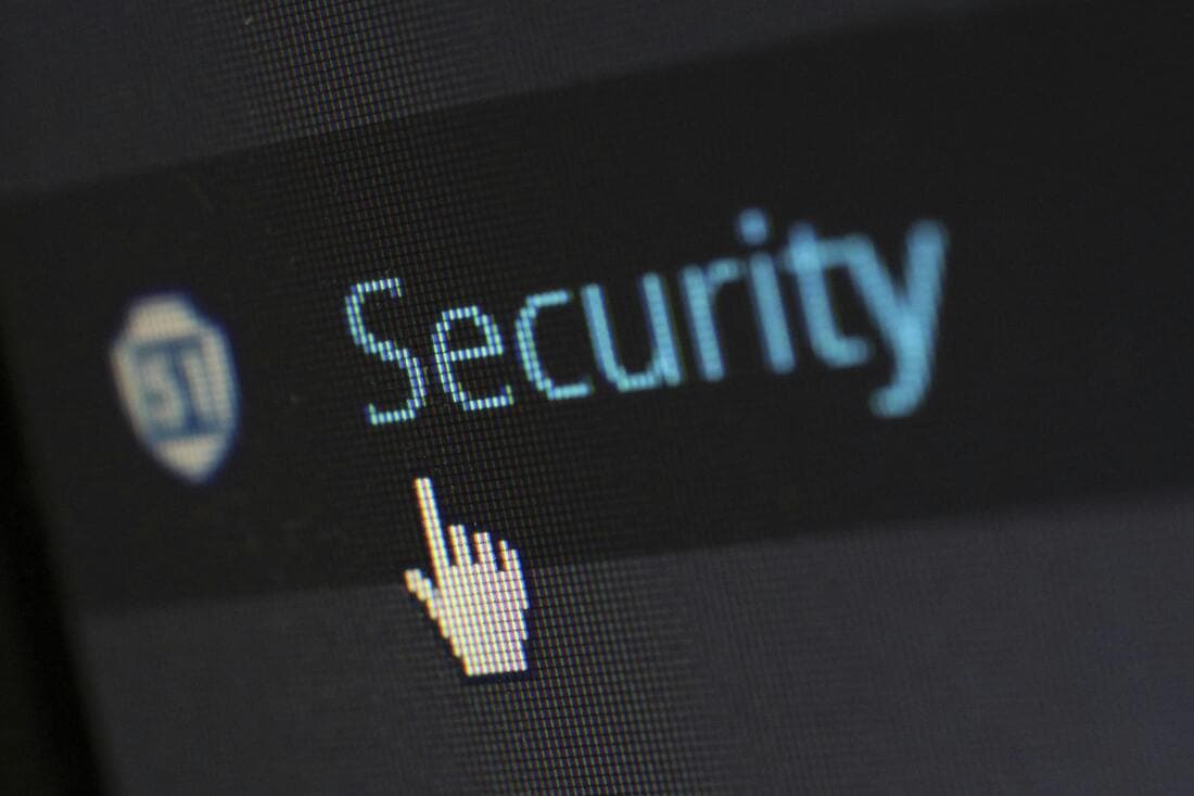 Security-themed digital graphic